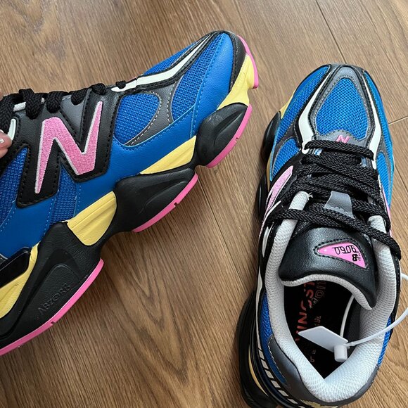 New Balance 9060 Blue Sneakers - Picture 5 of 7